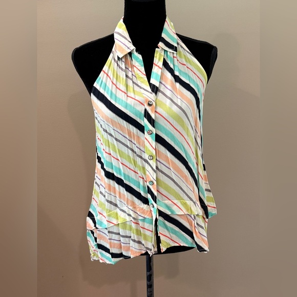 Women’s ANTHROPOLOGIE Maeve “Tesni" swing top- Size 0 - Picture 5 of 7